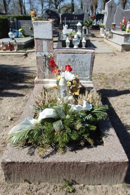 Grób TERESA PLIS