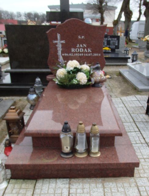 Grób DANUTA KORNATOWSKA RODAK