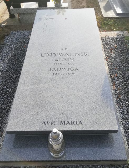 Albin UMYWALNIK 1919 Karlino - Grobonet - Wyszukiwarka osób pochowanych