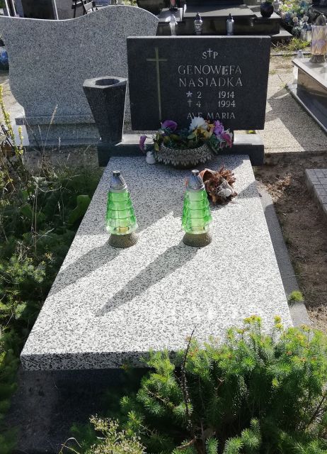 Genowefa NASIADKA  1914 Karlino - Grobonet - Wyszukiwarka osób pochowanych