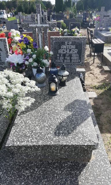 ANNTONI ACHLER 1914 Karlino - Grobonet - Wyszukiwarka osób pochowanych
