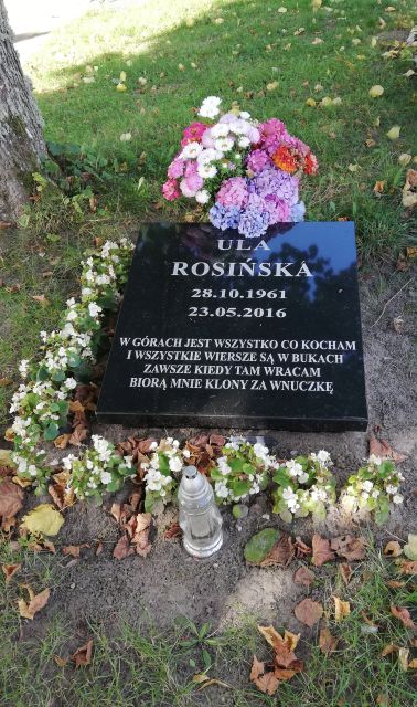 Grób URSZULA ROSIŃSKA